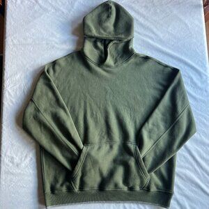 Abercrombie & Fitch Men's Large Thyme Green Essential Popover Hoodie